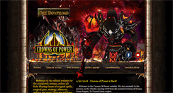 Desktop Screenshot of crownsofpower.com